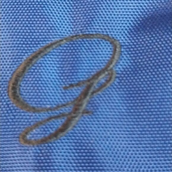 UNISEX L.L. Bean 2 Piece  Blue Travel Toiletry Bag with Hanging Hook...New witho - Picture 9 of 10